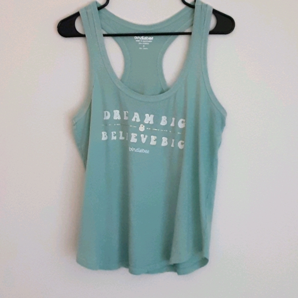 Birdiebee racerback tank